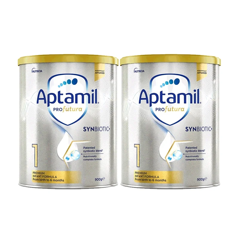 【国内现货-需人民币支付】Nutricia Aptamil 爱他美白金1段奶粉（0-6个月） 2桶  保质期2027.10