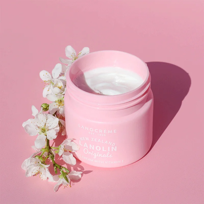 Lanocreme 兰侬绵羊油保湿补水滋润面霜  经典维生素E保湿面霜100g  适合所有肤质 保质期：2028.06