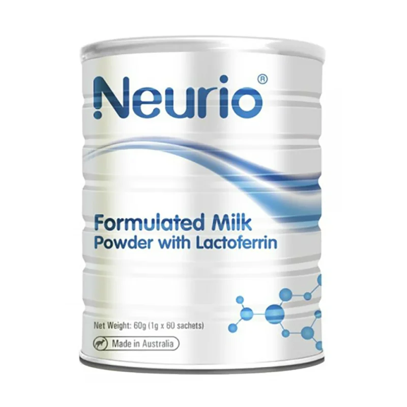 【拍3瓶送10+蜂蜜（此为单瓶链接）】Neurio纽瑞优乳铁蛋白粉 白金版 60g (1g×60袋) 保质期：2028.5