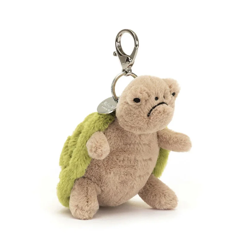 Jellycat Timmy Turtle Bag Charm 蒂米乌龟包包挂件钥匙扣  H15 X W7 CM
