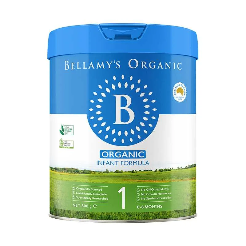  【Bellamy澳洲直邮】【新包装】【3罐】Bellamy's 贝拉米 有机1段  3罐 （0-6个月） 保质期：2027.5左右