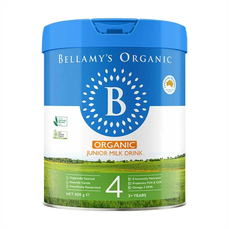【Bellamy澳洲直邮】【新包装】【3罐】Bellamy's贝拉米  有机4段 3罐  （3岁以上）保质期：2027.4左右