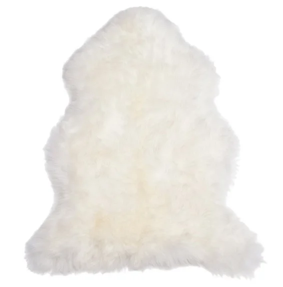 【秒杀包邮】【100厘米长】Auskin 单张羊皮毯长毛地毯 尺寸：60cm*100cm 