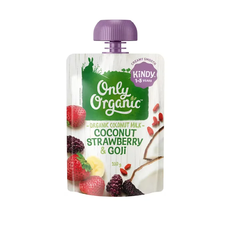 【超市采购】Only Organic 1-5岁儿童果泥/水果酸奶 100g（口味随机）保质期2027.2左右