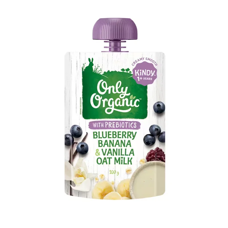 【超市采购】Only Organic 1-5岁儿童果泥/水果酸奶 100g（口味随机）保质期2027.2左右