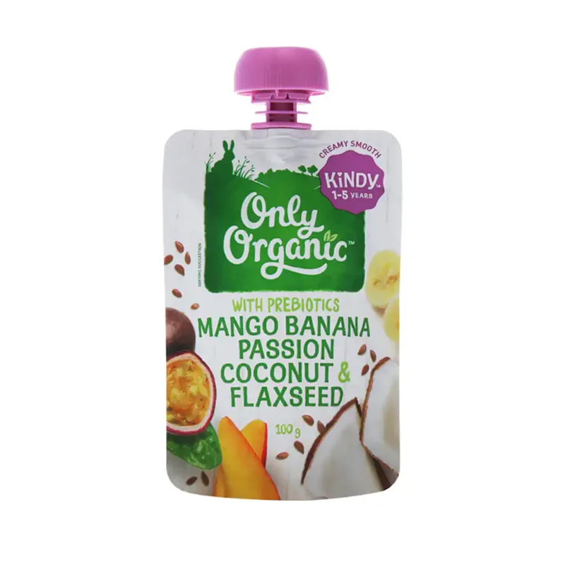 【超市采购】Only Organic 1-5岁儿童果泥/水果酸奶 100g（口味随机）保质期2027.2左右