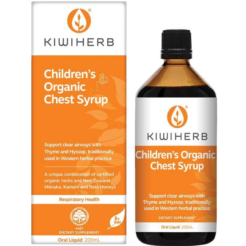 KIWIHERB 麦卢卡蜂蜜儿童止咳糖浆 200ml 
