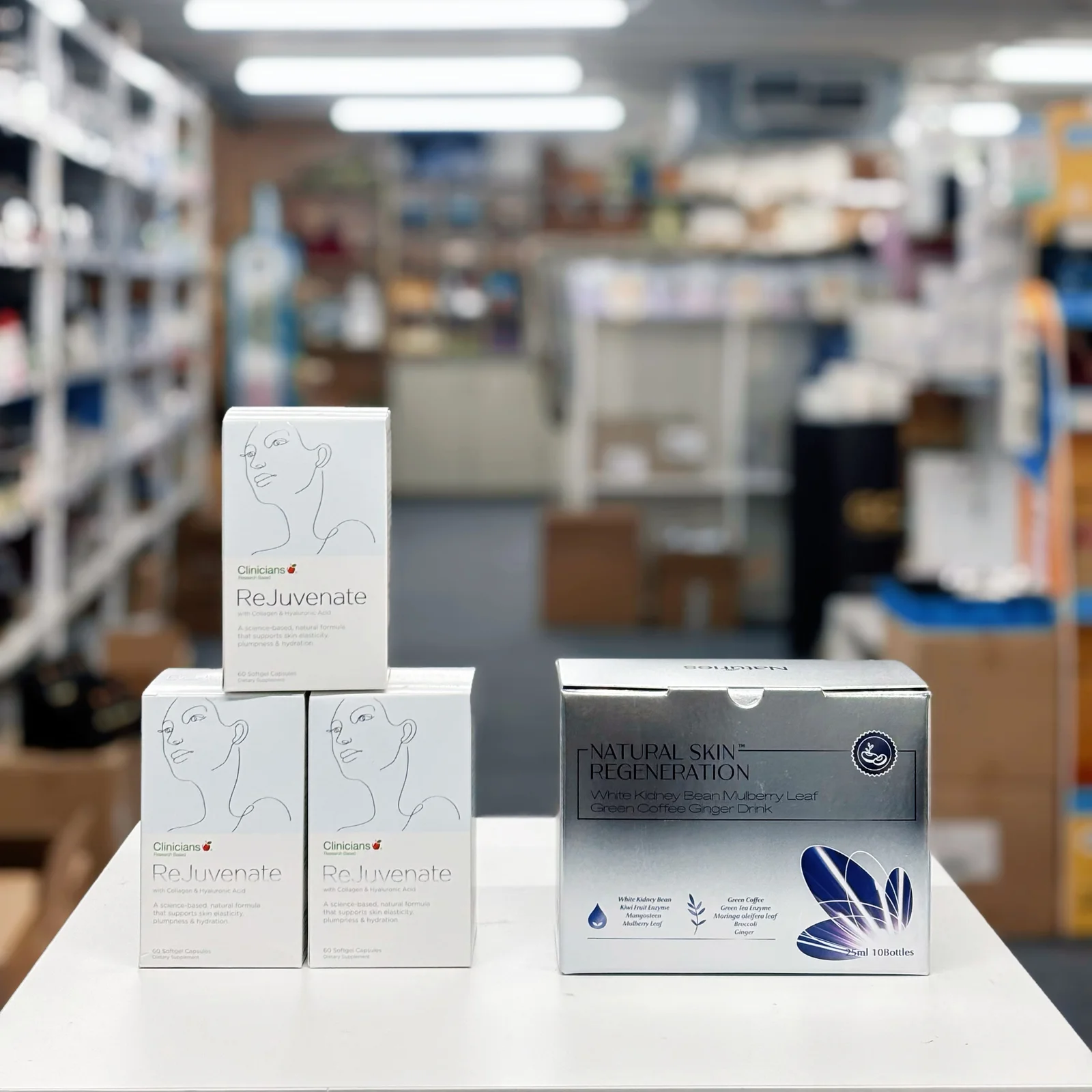 【秒杀包邮】【买三送白芸豆纤体胶原蛋白液】Clinicians 科立纯 活肤素胶原蛋白 60粒 3盒装 保质期2027.7【因天气原因产品融化无法理赔】