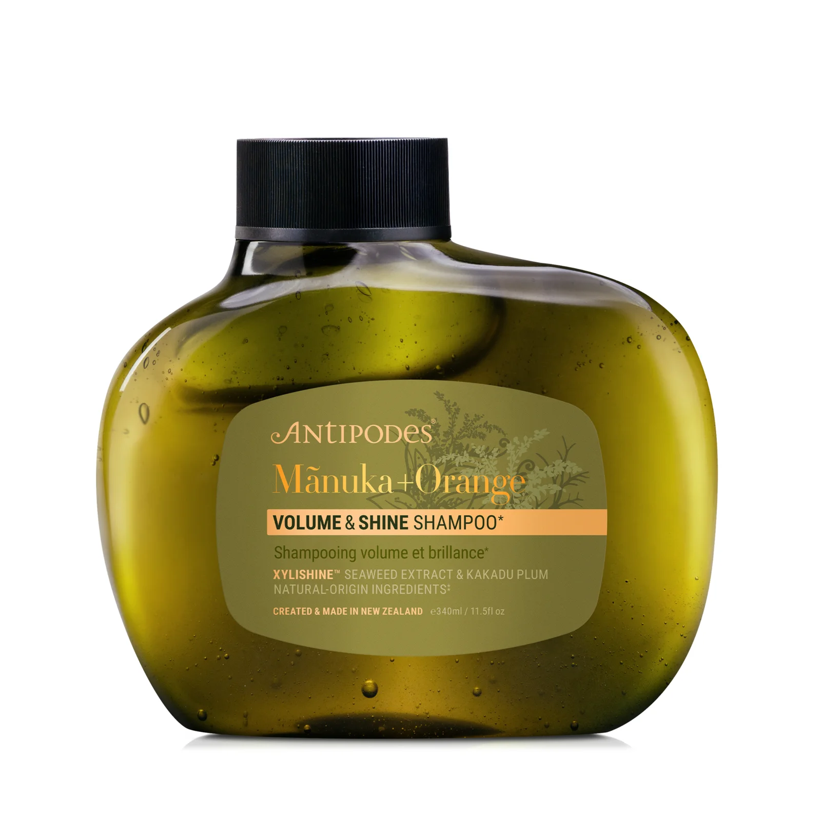 【Antipodes全系列买三送茉莉舒缓面霜15ml】Antipodes 安蒂碧斯 麦卢卡蜂蜜血橙 丰盈蓬松 专业级天然洗发水340ml 保质期2028.11