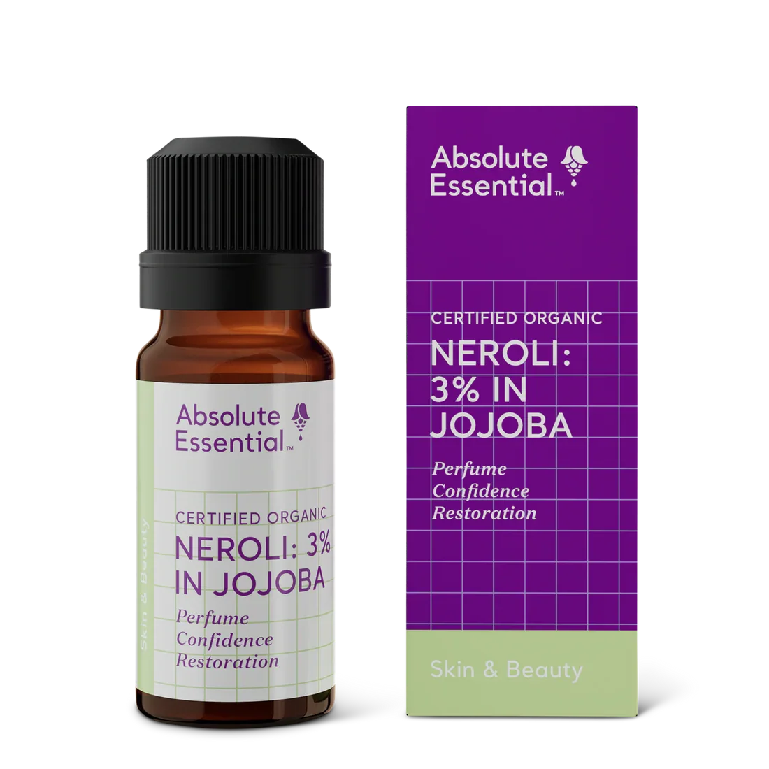 【AE系列买二送10ml玫瑰身体油】Absolute Essential 新西兰AE有机橙花荷荷巴护肤精油10ml  保质期2030.10