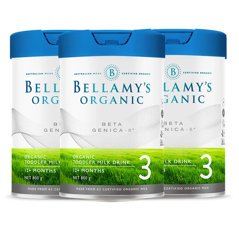 【Bellamy澳洲直邮】【3罐】Bellamy 贝拉米白金3段（12个月以上） 3罐 保质期2027.5左右