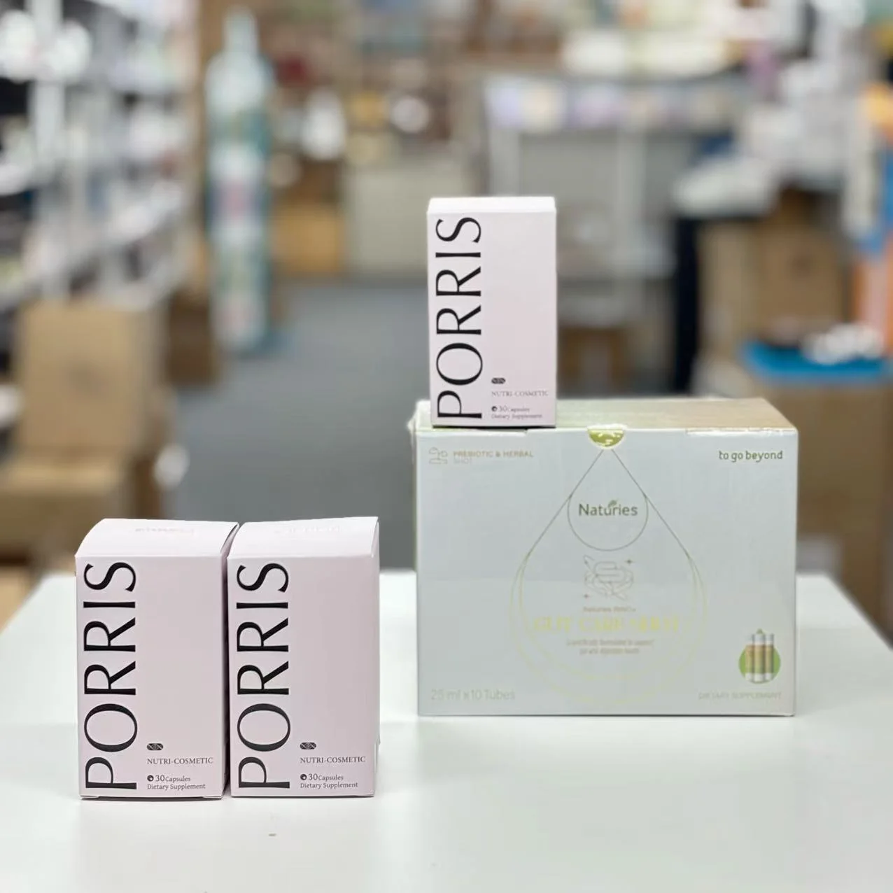 【秒杀包邮】【买二送二 送同品+肠道益生元口服液】Porris 麦角硫因胶囊30粒 2瓶装 保质期2028.10