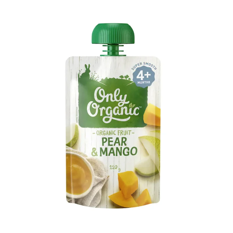 【超市采购】Only Organic 1-5岁儿童果泥/水果酸奶 100g（口味随机）保质期2027.2左右