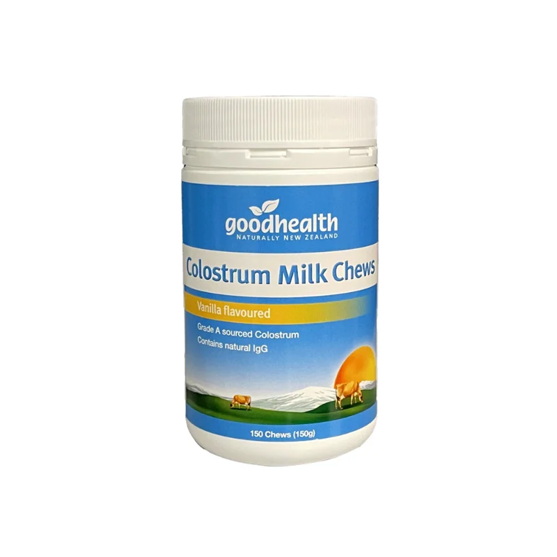 GoodHealth 好健康 牛初乳咀嚼片 香草味 150片 保质期2028.3